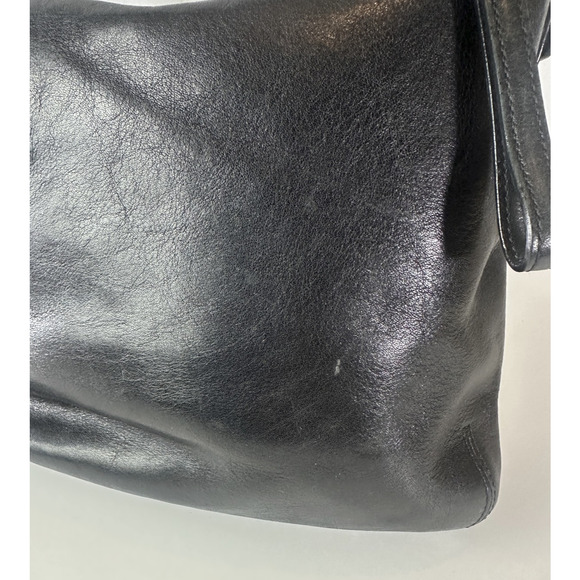 Coach Black Leather Slim Legacy Crossbody Shoulder Bag Adjustable 9326 Purse - Picture 10 of 16